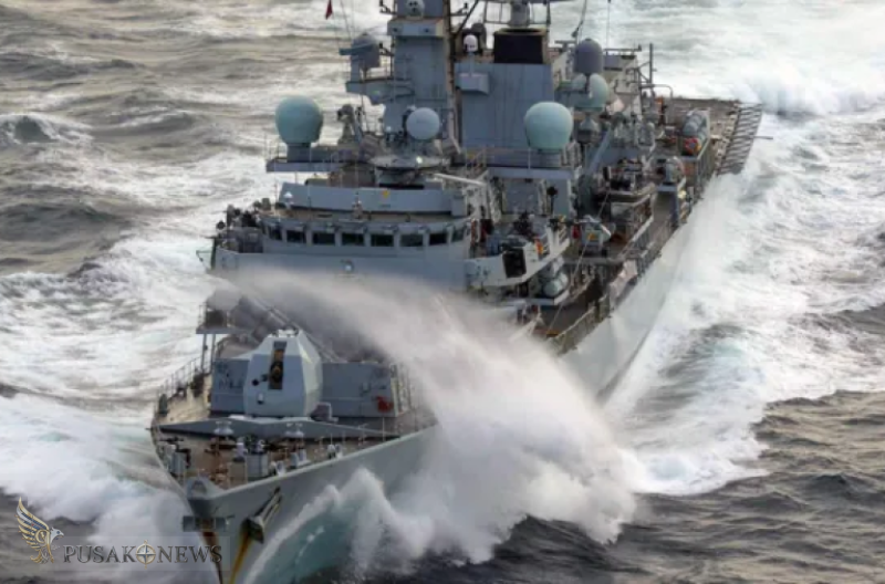 Foto arsip fregat HMS St Albans yang dikerahkan untuk melacak kapal selam Rusia
©PusakoNews.com/red