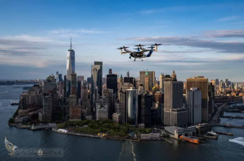 Hemat Waktu Drastis! Taksi Udara dari Bandara ke Manhattan Jadi Nyata