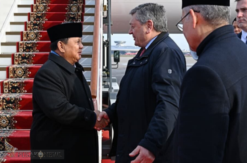 Prabowo Tiba di Moskow, Siap Temui Putin.
©PusakoNews.com/red