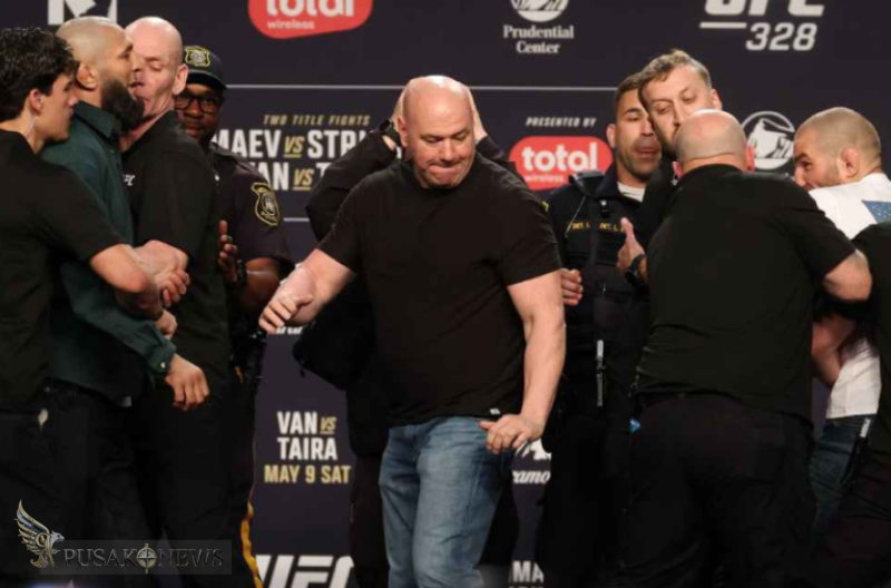 Khamzat Chimaev Akhirnya Kalah, Netizen Heboh Usai UFC 328