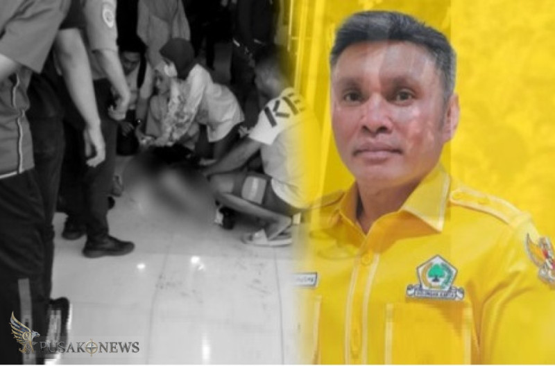 Agripinus Rumatora alias Nus Kei,  Ketua Golkar Maluku Tenggara Tewas Ditikam Usai Tiba di Bandara.