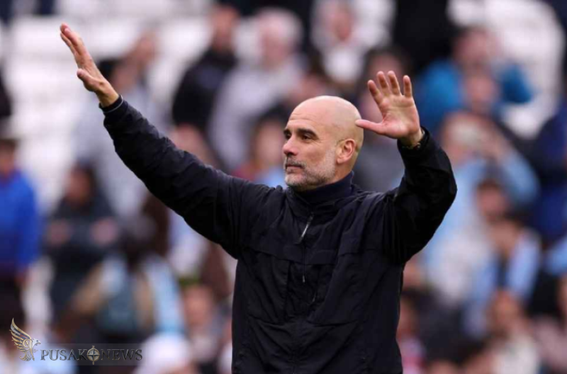 Pep Guardiola berharap mendapat bantuan dari West Ham pada hari Minggu.