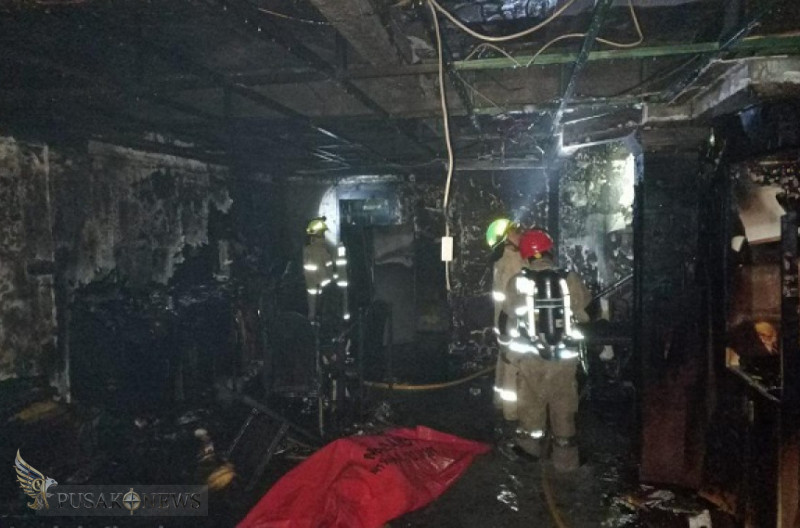 Kebakaran Hebat Landa Sunter Agung Pagi Hari, 45 Petugas Damkar Dikerahkan