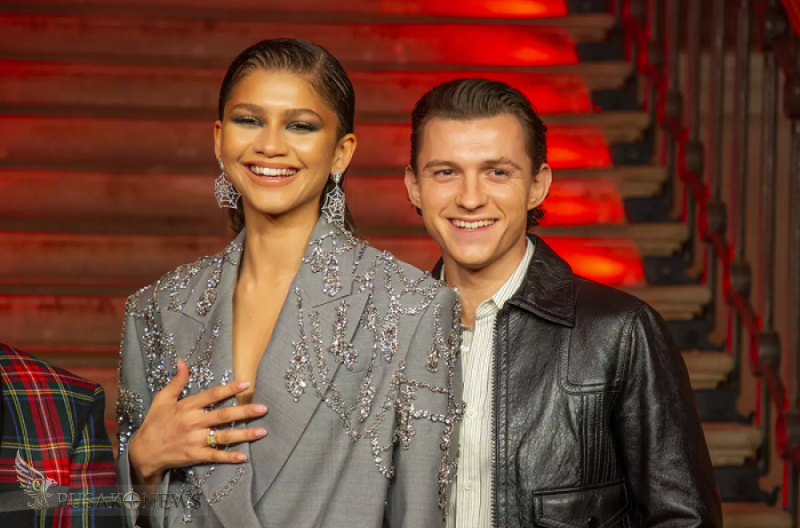Aktris ternama Zendaya dan aktor Tom Holland.
©PusakoNews.com/red