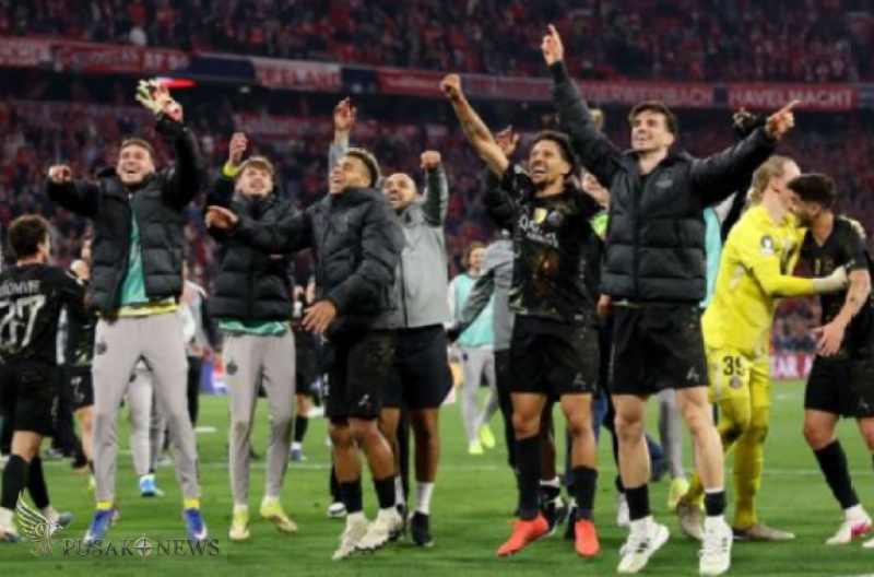 PSG tidak mencetak lima gol kali ini, tetapi pertahanan dan serangan balik mereka yang kuat mengantarkan mereka meraih hasil imbang 1-1 di Munich, cukup untuk mengamankan tempat mereka di final untuk musim kedua berturut-turut.