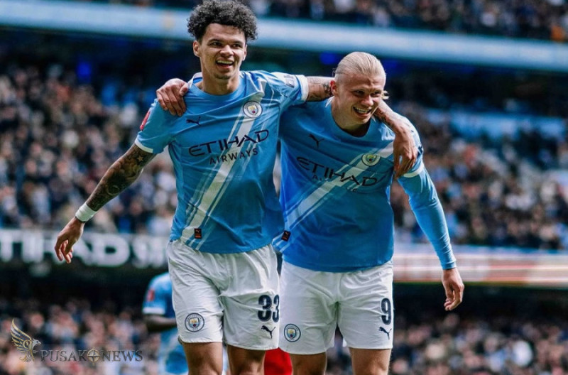 Manchester City tampil dominan saat menghadapi Liverpool di ajang FA Cup dengan kemenangan meyakinkan 4-0, Sabtu (4/4/2026) malam WIB.
©PusakoNews.com/igmc