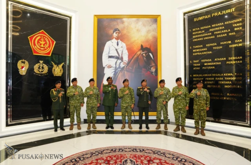 Panglima TNI Terima Kunjungan Panglima Angkatan Tentera Malaysia, Perkuat Kerja Sama Pertahanan