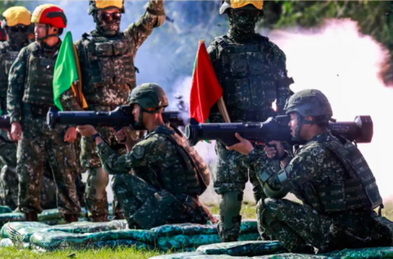 Taiwan bergantung pada AS untuk dukungan militer.
