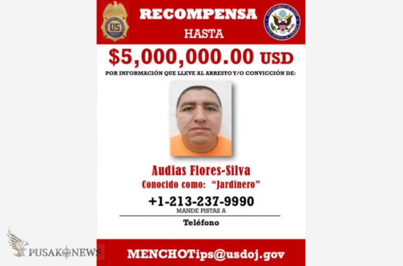 Anggota Pasukan Khusus Meksiko mengawal Audias Flores, yang dikenal sebagai “El Jardinero”, seorang komandan utama Kartel Generasi Baru Jalisco yang kuat, di negara bagian Nayarit bagian barat, Meksiko. Secretaria de Marina