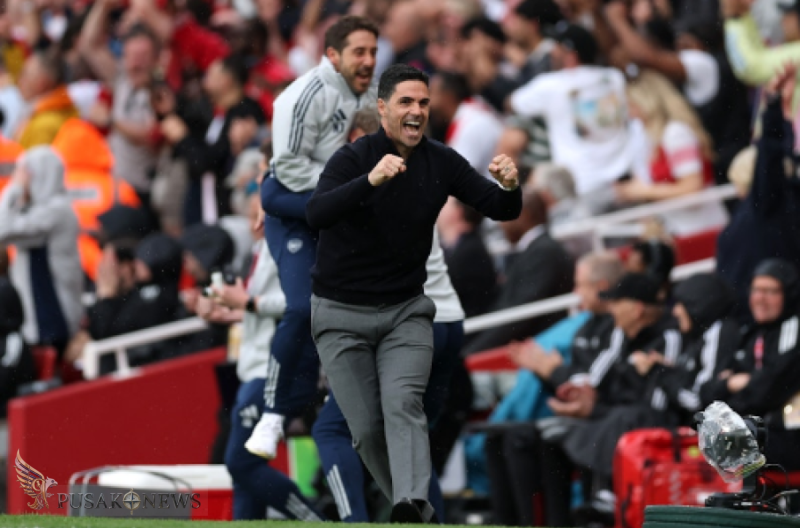 Arsenal Bungkam Fulham 3-0, Tekan Manchester City dalam Perburuan Gelar Liga Inggris