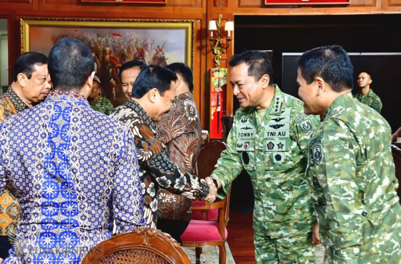 Silaturahmi Purnawirawan TNI Perkuat Arah Strategis Pembangunan Pertahanan Nasional