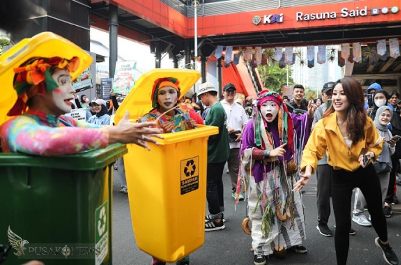 Pramono Anung Canangkan HUT Ke-499 Jakarta dan Gerakan Pilah Sampah