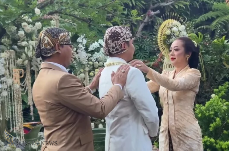 Haru dan Sakral! Aksa Uyun Anak Soimah Menikah dengan Yosika Ayumi di Yogyakarta