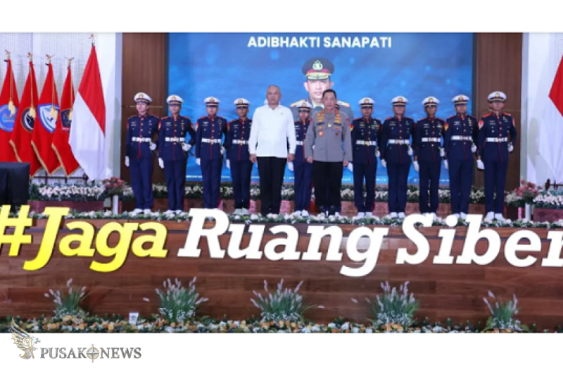 Kapolri Terima Adhi Bhakti Senapati, Perkuat Sinergi Keamanan Siber Nasional