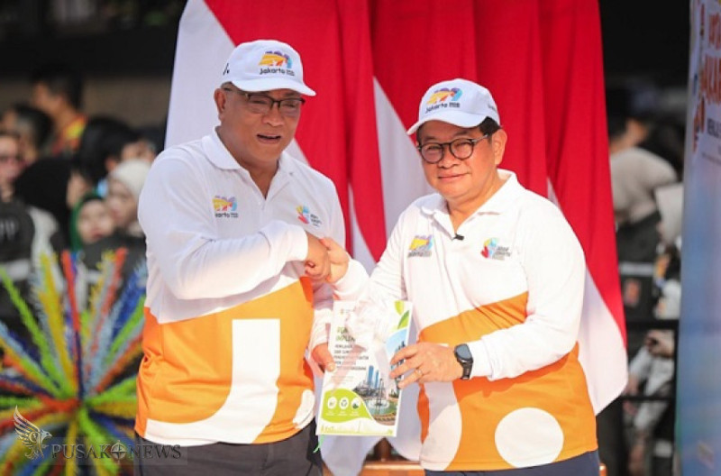 Pramono Anung Canangkan HUT Ke-499 Jakarta dan Gerakan Pilah Sampah