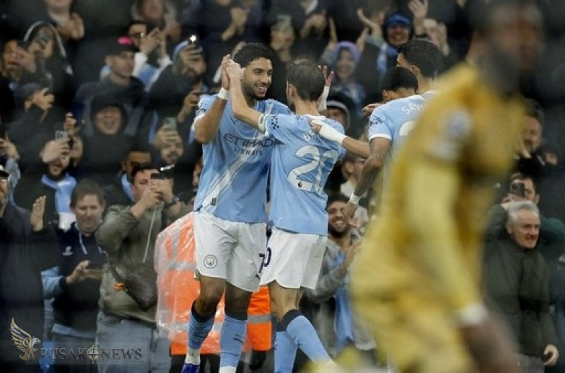 Manchester City terus menempel ketat usai meraih kemenangan meyakinkan 3-0 atas Crystal Palace