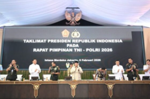 Rapim TNI–Polri 2026 di Istana, Presiden Tekankan Ketegasan, Soliditas hinga SDA