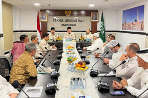 Kemenhaj Perkuat Koordinasi dengan Penyedia Dapur Demi Jaga Kualitas Konsumsi Jemaah Haji
