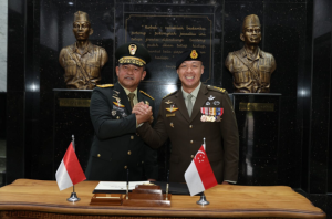 Perkuat Stabilitas Kawasan, Kasad Terima Kunjungan Kasad Singapura