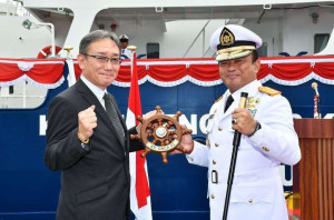 Indonesia Terima Hibah Kapal Patroli dari Jepang Senilai 1,9 Miliar Yen