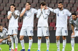 Tragedi Hat-trick! Italia Kembali Gagal Lolos Piala Dunia