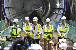 Wapres Gibran dan Menhub Tinjau Progres MRT Jakarta Fase 2A Bundaran HI–Kota
