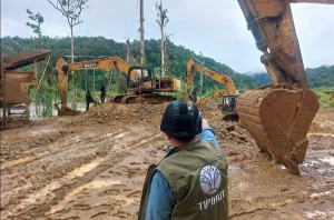 7 WNA China Ditangkap di Tambang Ilegal Nabire, 10 Alat Berat Disita