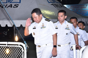 Pererat Hubungan Maritim, TNI AL Hadiri Deck Reception Kapal Perang Rusia di Tanjung Priok