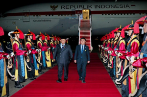 Presiden Prabowo Tiba di Seoul, Awali Kunjungan Kenegaraan ke Korea Selatan