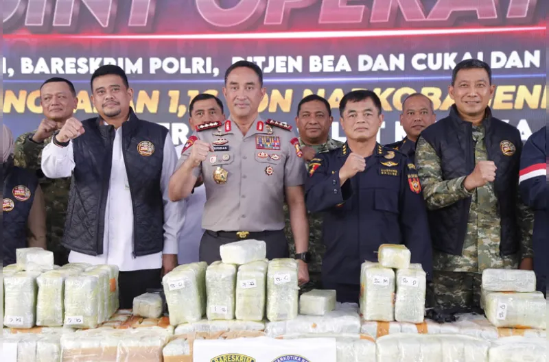 Ungkap Penyelundupan 1,16 Ton Ketamin Senilai Rp3,48 Triliun, Kapolri : Berpotensi Selamatkan 5,8 Juta Jiwa