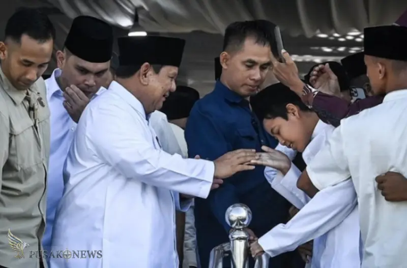 Presiden Prabowo Salat Idulfitri 1447 H Bersama Warga Aceh Tamiang