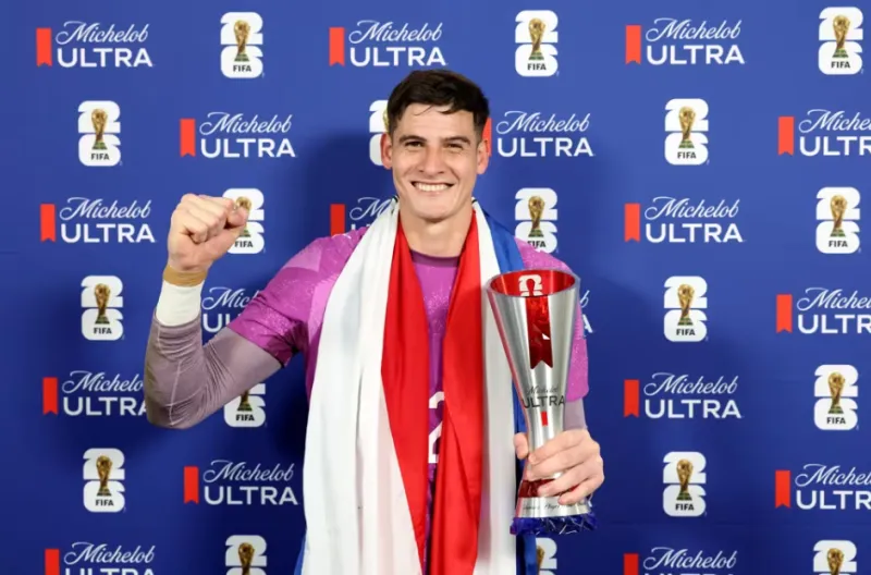 Pemain Terbaik Pertandingan Michelob Ultra Superior, Orlando Gill (Paraguay)