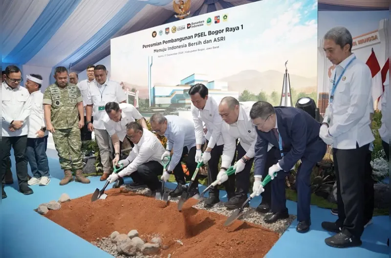 PSEL Bogor Raya 1 Mulai Dibangun di Galuga, Kelola 1.500 Ton Sampah per Hari