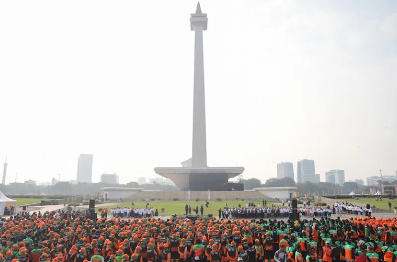Apel Jaga Jakarta Pilah Sampah digelar untuk menegaskan Instruksi Gubernur Nomor 5 Tahun 2026 tentang Gerakan Pemilahan dan Pengolahan Sampah dari Sumber