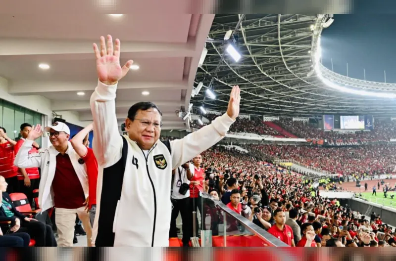 Presiden Prabowo Subianto menyaksikan langsung perjuangan Tim Nasional Indonesia mencetak sejarah dengan menjuarai edisi perdana FIFA ASEAN Cup 2026 dalam laga final menghadapi Tailan di Stadion Utama Gelora Bung Karno (SUGBK), Jakarta, pada Senin malam, 5 Oktober 2026.