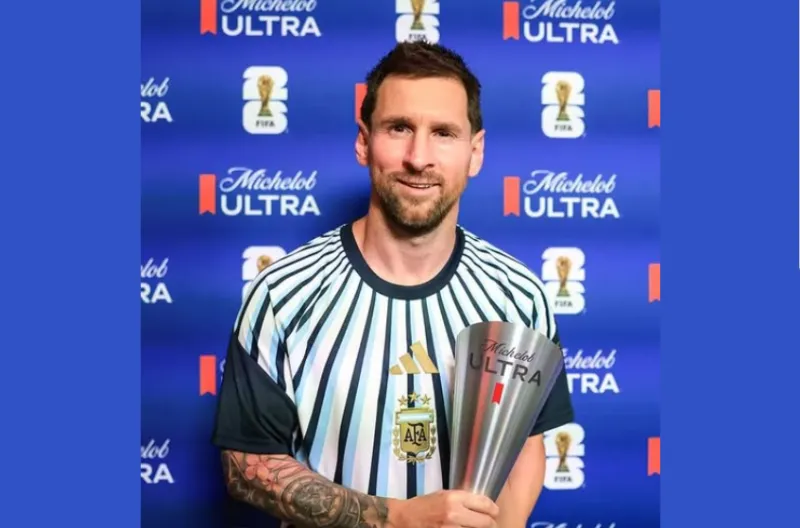 Argentina vs Aljazair: Pemain Terbaik Pertandingan Michelob Ultra Superior, Lionel Messi (Argentina)