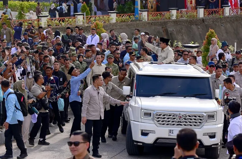 Resmikan 5 Bendungan Senilai Rp9,79 Triliun, Prabowo Perkuat Ketahanan Pangan Nasional