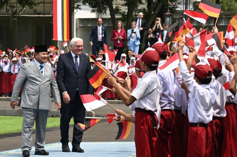 Presiden Prabowo Sambut Kunjungan Kenegaraan Presiden Jerman Frank-Walter Steinmeier, Perkuat Kemitraan Strategis Indonesia–Jerman