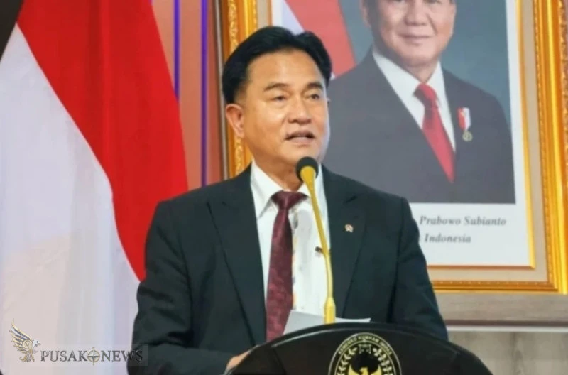 Menteri Koordinator Bidang Hukum, HAM, Imigrasi, dan Pemasyarakatan, Yusril Ihza Mahendra