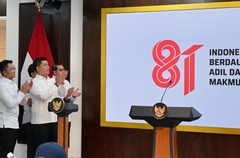 Istana Resmi Tetapkan Logo HUT Ke-81 Kemerdekaan RI