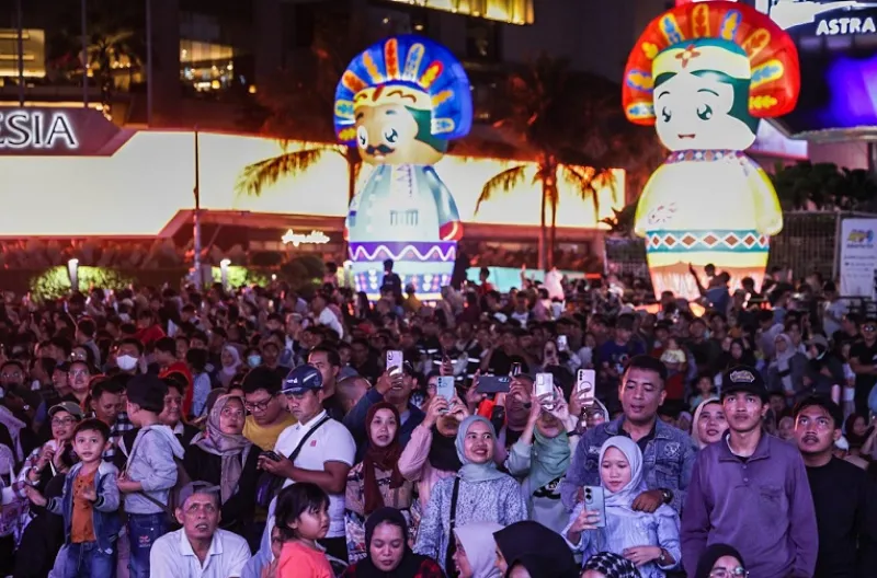 Malalm Puncak HUT ke-499 Jakarta Pecah! Pramono-Rano Luncurkan Logo 5 Abad dan Paparkan Transformasi Kota Global