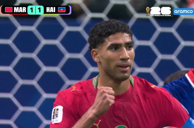 Pemain Terbaik Pertandingan Superior, Achraf Hakimi (Maroko)