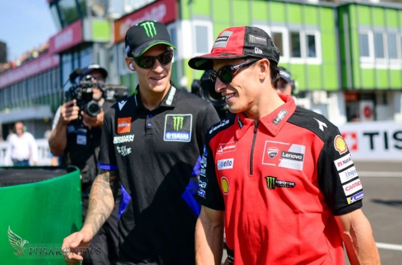 Gaji Marc Marquez Melejit 5 Kali Lipat di MotoGP 2027, Tapi Masih Kalah dari Quartararo