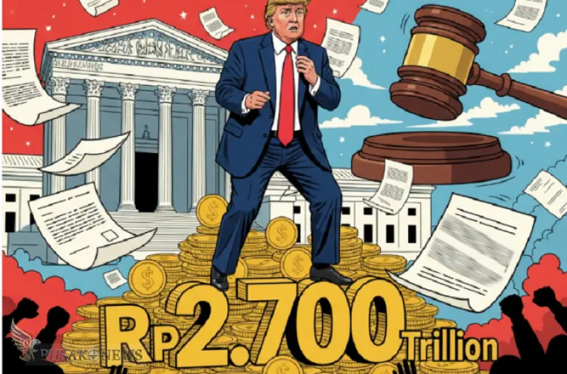 Ilustrasi-Kebijakan Tarif Dianulir, Donald Trump Dihadapkan Tagihan Fantastis
©PusakoNews.com/red