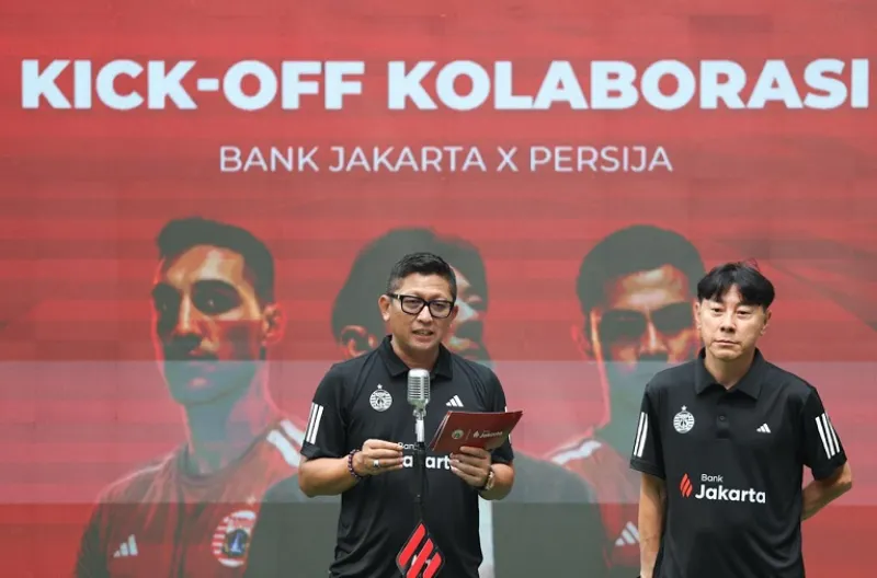 Presiden Persija Jakarta, Mohamad Prapanca bersama pelatih Shin Tae-yong menargetkan Persija juara liga musim depan