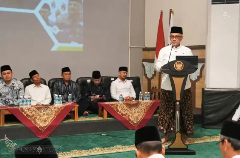 Menteri Haji dan Umrah Moch Irfan Yusuf.
©PusakoNews.com/red