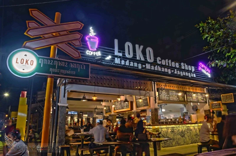 Loko Café Malioboro Hadirkan Spot Nongkrong Unik Berlatar Kereta Api