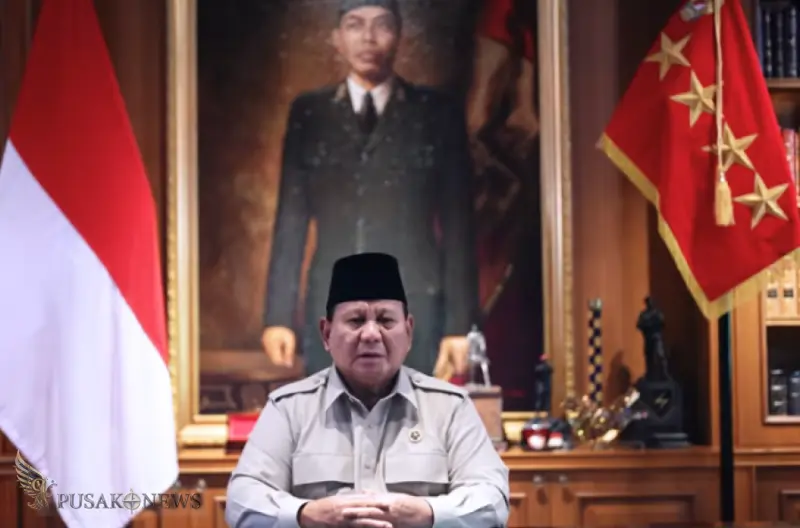 Lebaran Jadi Momen Penting, Prabowo Subianto Tekankan Persatuan Nasional