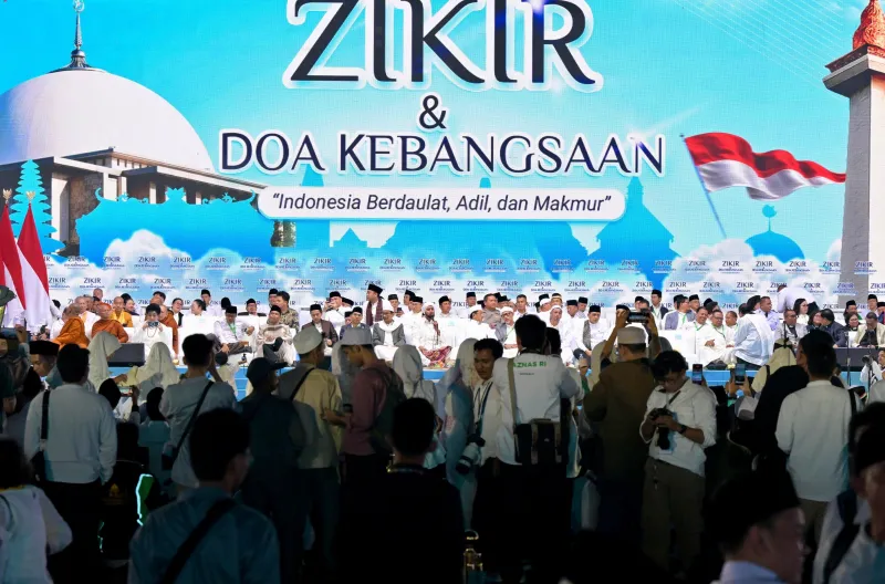 Zikir & Doa Kebangsaan "Indonesia Berdaulat, Adil dan Makmur"