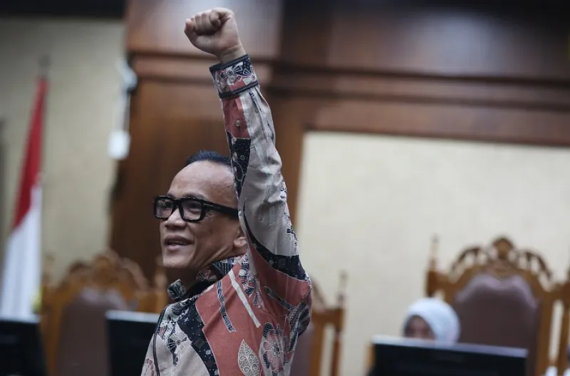 Mantan Wakil Menteri Ketenagakerjaan, Immanuel Ebenezer Gerungan atau yang dikenal dengan nama Noel